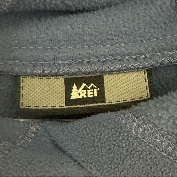 REI Kids Fleece Hoodie Purple Lightweight Hooded Sweatshirt Winter Size XL 16/18 - Picture 2 of 12